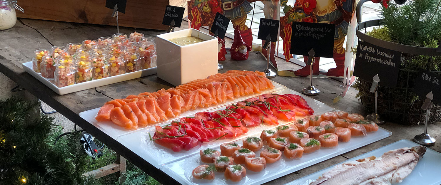 Julbord på herrgård i Stockholm Engsholm Slott